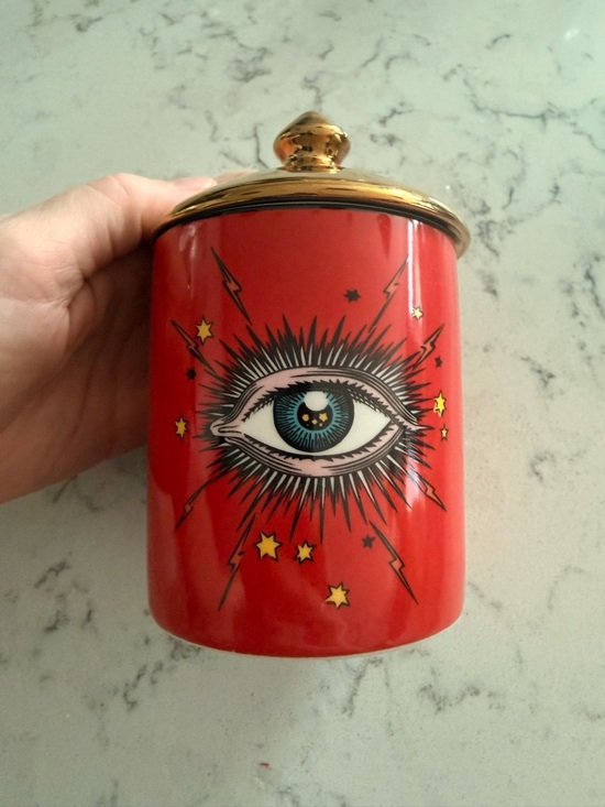 Other - All-Seeing Ceramic Eye Jar